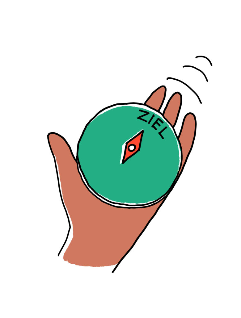 LFV- Ziele definieren- Illustration Miriam Awe